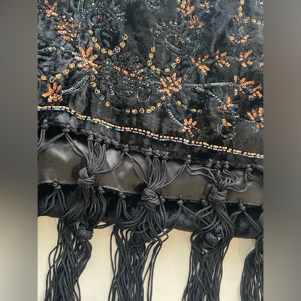 Adrienne Landau 100% silk shawl, scarf wrap, made in India - Picture 1 of 14